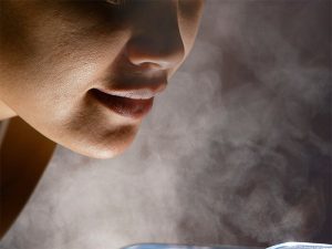 Kiwi zen: El ritual del vapor para baño con esencia de kiwi para recargar energías