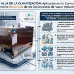 Más Allá de la Climatización: Aplicaciones No Comunes y Altamente Rentables de los Generadores de Vapor Industriales